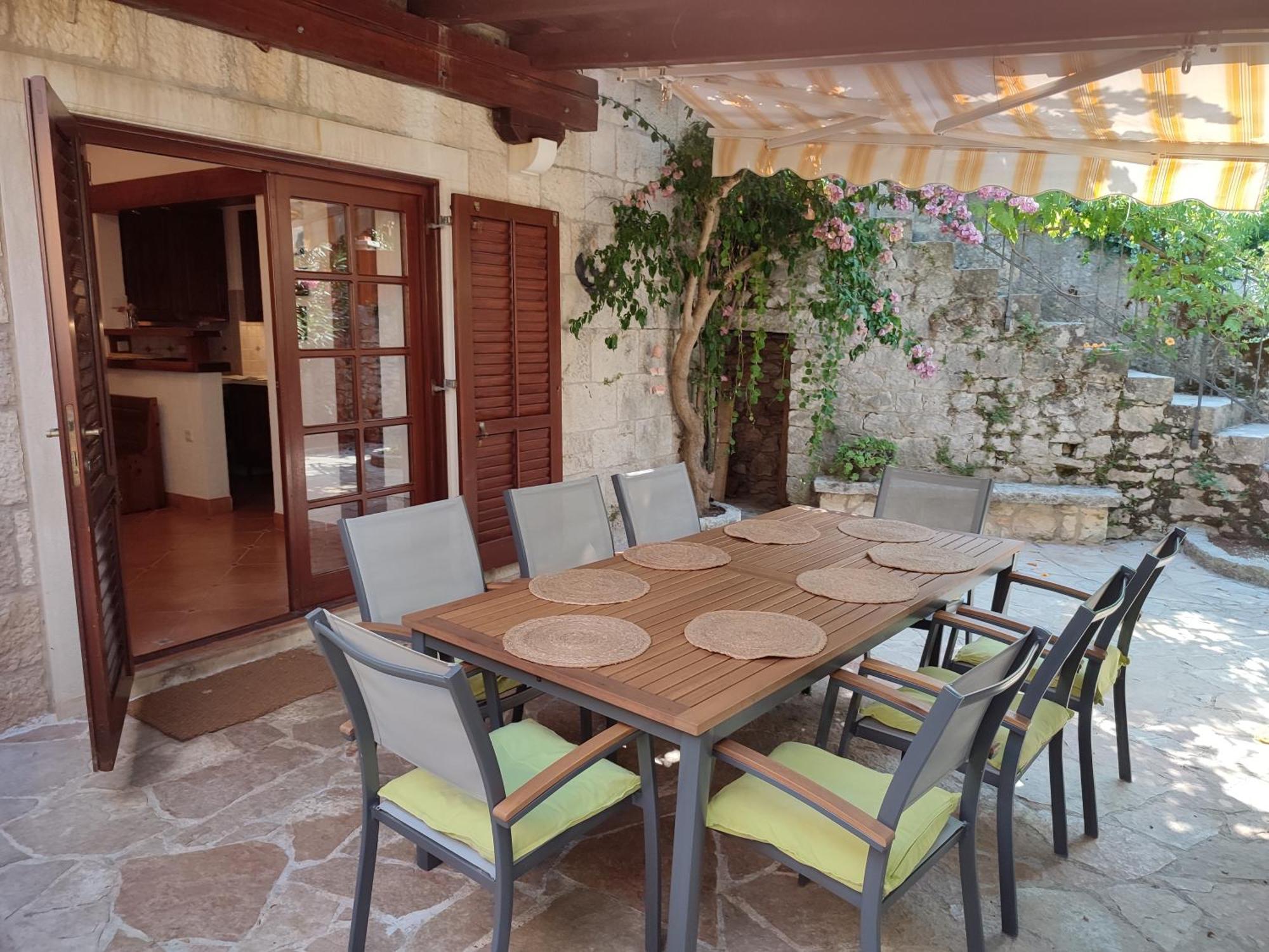 Villa Rustika Sutivan Exterior foto